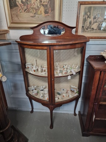Edwardian bow fronted - bow, inlaid