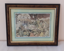 Vintage Anton Pieck Print "The