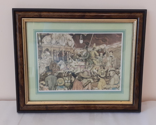 Vintage anton pieck - pieck, print