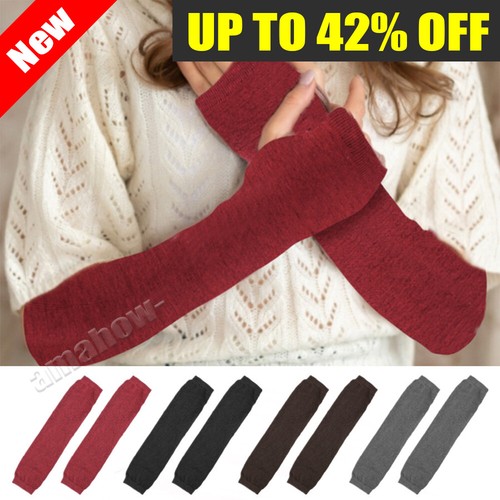 Women fingerless ladies long - ladies,