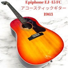 Epiphone EJ-45 FC Acoustic Guitar 1963 Vintage Model Excellent Condition