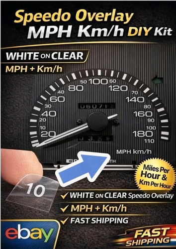Speedometer speedo kit overlay - speedometer,