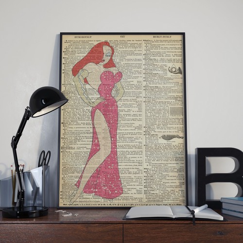 Jessica rabbit antique page - jessica,