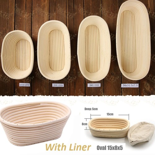 Round oval bread proofing - round,