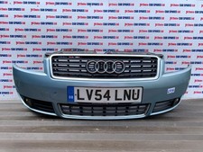 AUDI A4 CONVERTIBLE T MK2 8H B6 2004 BLUE R2 / Y5S FRONT BUMPER MARKS