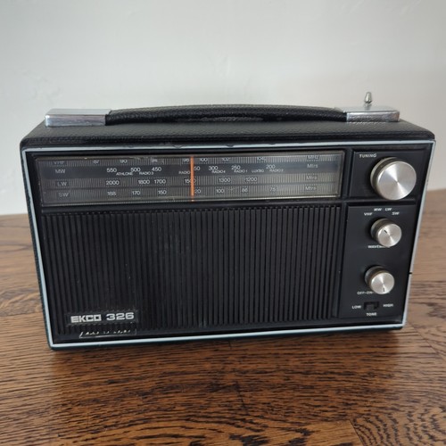Vintage ekco 326 portable - 326,
