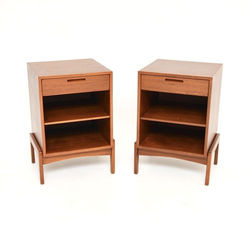 Pair danish vintage teak - pair,