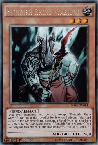 Bosh en091 fiendish - fiendish, rhino
