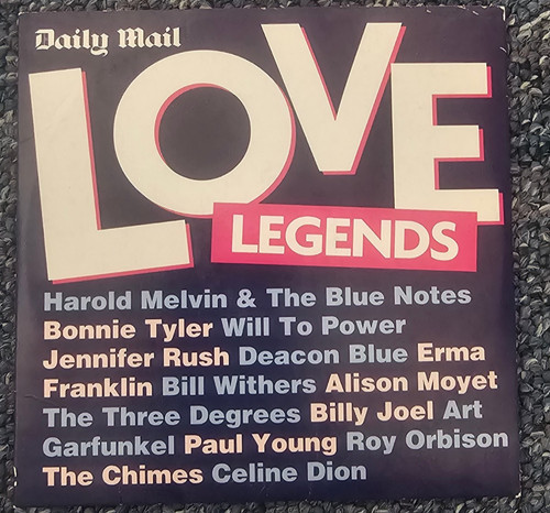 Love legends music promo cd - music,