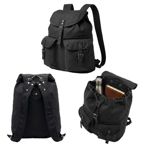 Canvas backpack vintage - vintage, army