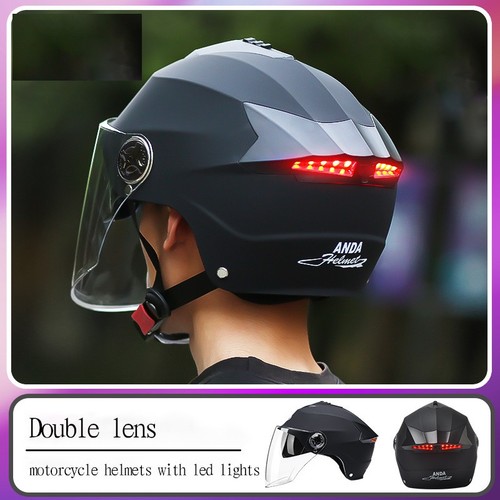 Motorcycle helmets with led - helmets,