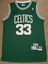#33 Larry Bird NBA Green Jersey Boston Celtics RETRO Authentic Vintage Swingman
