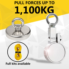 Fishing Magnet Neodymium Super Strong Recovery Pull Force 200kg 500kg 1000KG