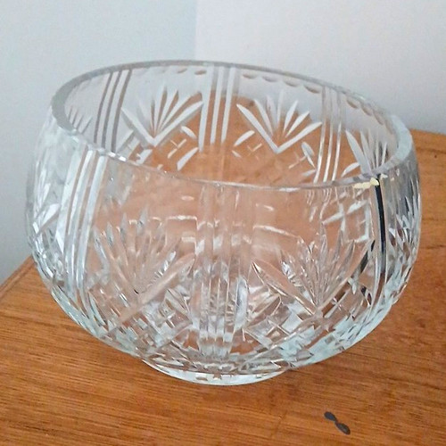 Tutbury crystal footed - crystal, base