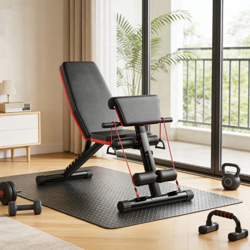 Foldable weight bench fitness - foldable,