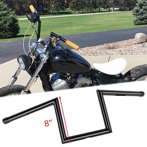 25mm handlebar rise - 25mm, 8"