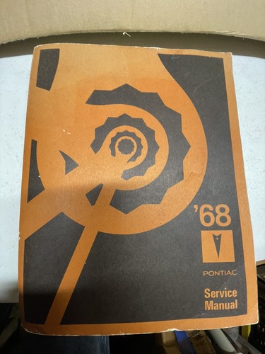 Nos 1968 pontiac shop - 1968, manual