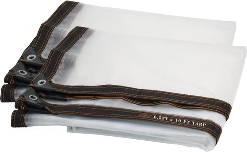2x3m clear tarpaulin heavy - 2x3m,