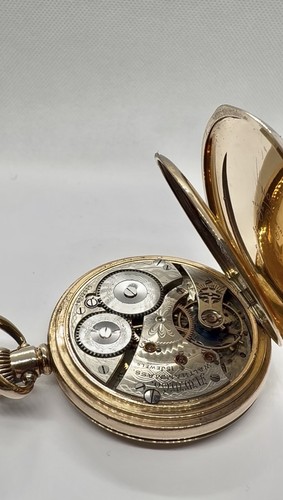 1890s gold filled waltham full - gold,