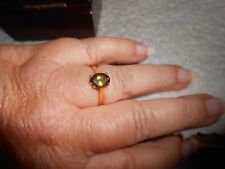 18ct ILIANA Yellow Tanzanite Solitaire Ring 1.50ct certified... rare/box incl.