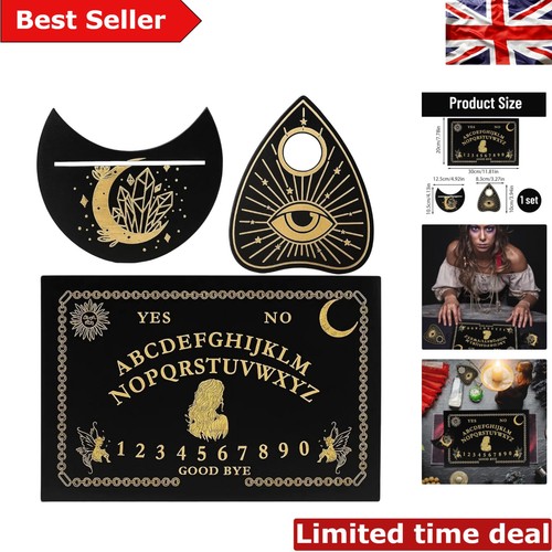 Engraved wooden ouija board - engraved,