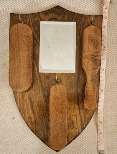 Vintage wall hung oak - wall-hung, hall