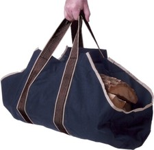 Calfire Log/Wood Sling Carrier Bag/Basket