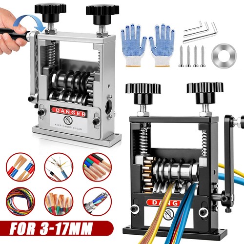 Hand crank wire stripper - hand,