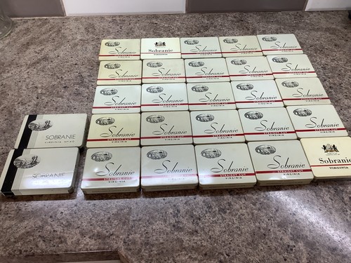 Sobranie cigarette tins job - cigarette,