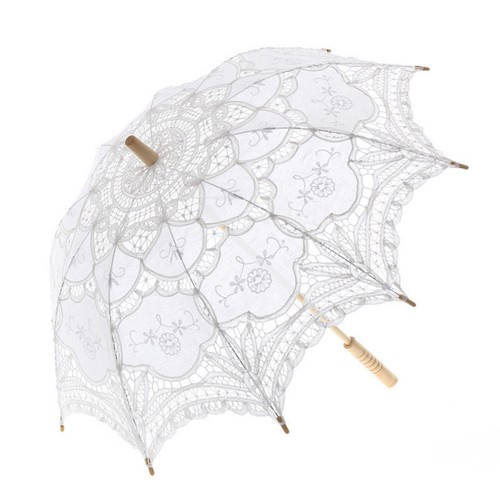 Lace sunshade handheld - lace,