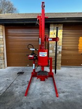 Multec PD2-4 Post Driver RED (Tractor 3PL Post Knocker Banger Thumper Rammer)