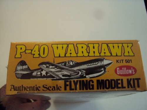 Sealed guillows curtiss p40 - sealed,