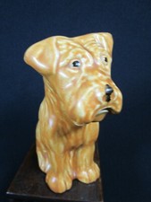 Beautiful Vintage Orange Tan Sylvac Scottie Dog Figurine  15.5 cm High