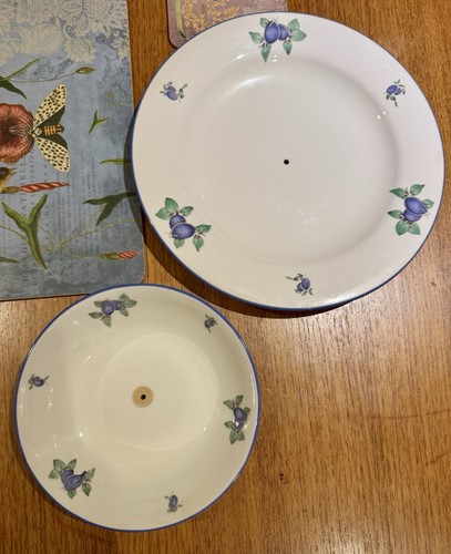 Royal doulton blueberry plate - royal,