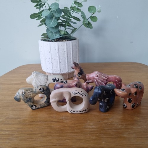 Kenyan hand carved soapstone - kenyan,