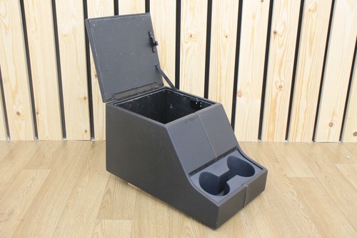 Used black vinyl cubby box - cubby,