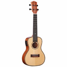 Muzikkon Heartland Tenor Ukulele Mahogany with EQ Musical Instrument
