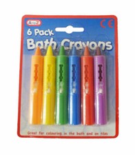 Baby Bath Crayons Pack Of 6