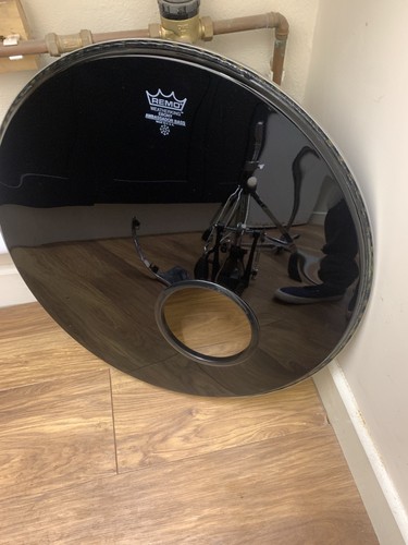 Remo ebony bass drum - remo, 22"