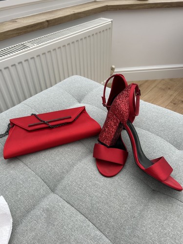Womens red satin - womens, m&s