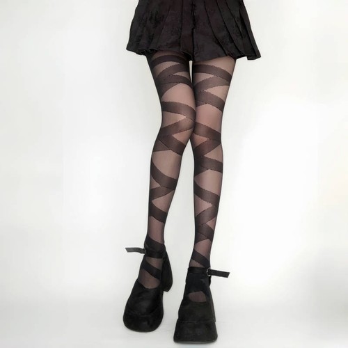 Sheer mesh strap crotch thin - sheer,