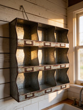 Metal shabby Pigeon hole type