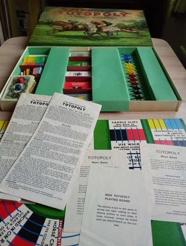Vintage totopoly board game - totopoly,