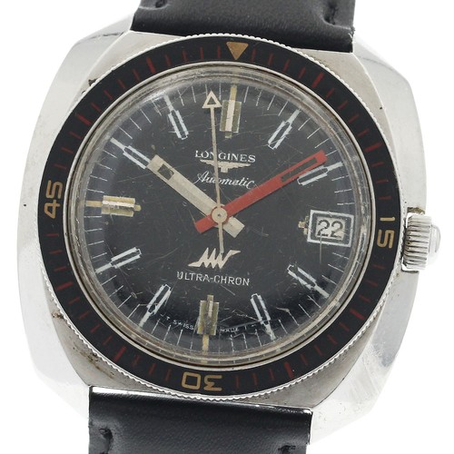 Longines ultrachron diver date - ultrachron,