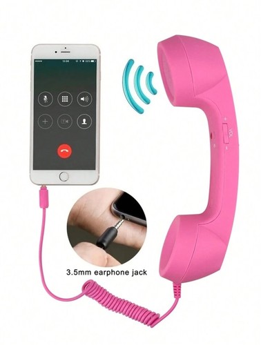 Vintage telephone handset - telephone,