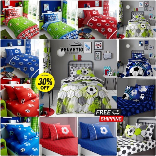 Kids football duvet cover set - kids,