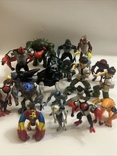 Ben 10 Action Figures Huge lot bundle 22 Figures Bandai 2007 Rare Lot