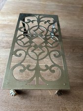 Vintage Antique Brass Trivet