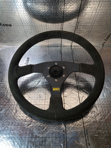 Omp suede steering - omp, wheel