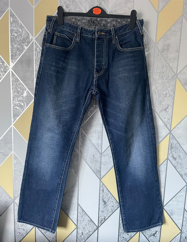 Armani jeans dark wash - wash, blue